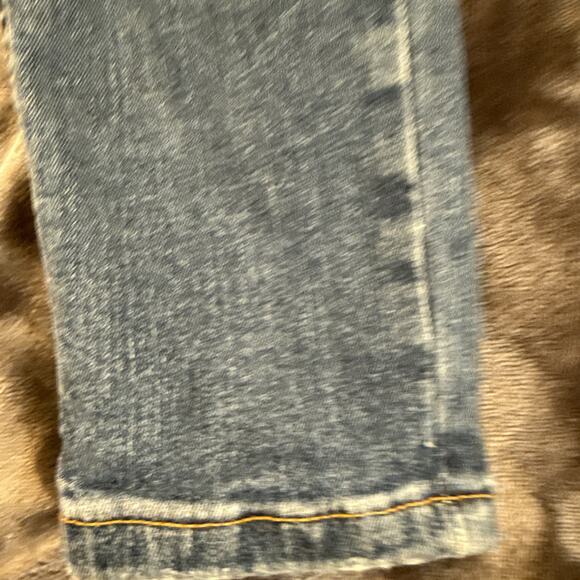 Topshop Moto-Jamie Womens Skinny Jeans-Med Wash Blue-Distressed-W26xL32 - Picture 3 of 15